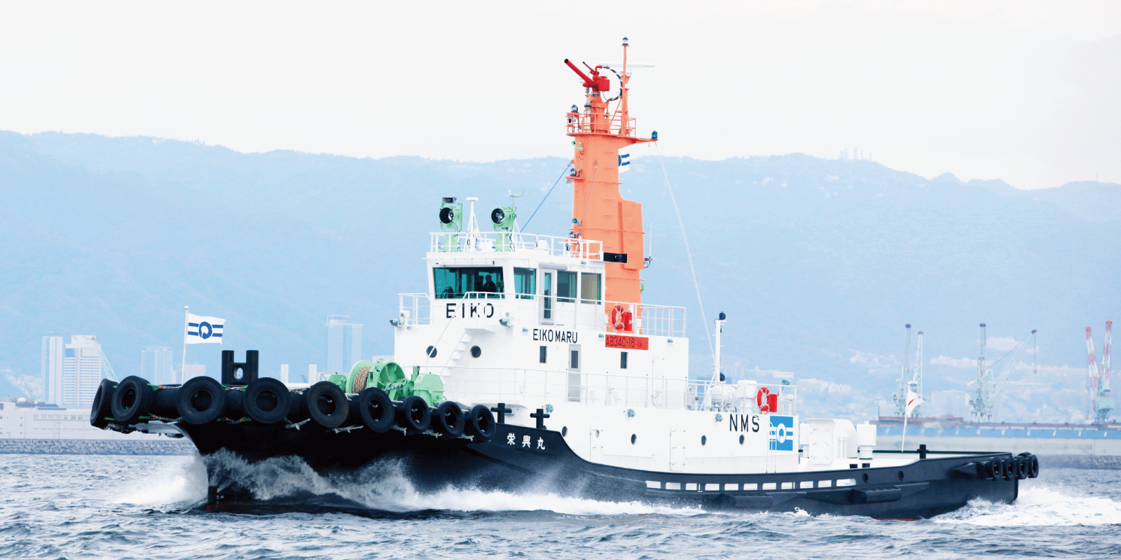運航曳船「栄興丸」｜日本海事興業